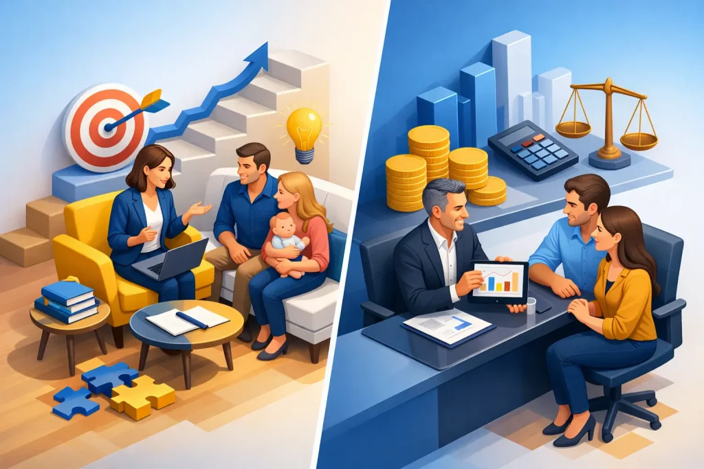 Financial Coach vs Financial Advisor