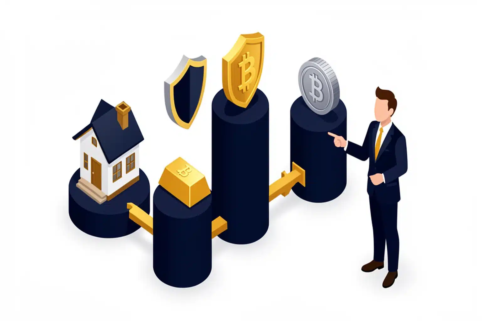 The 5 Methods of Wealth Building illustration