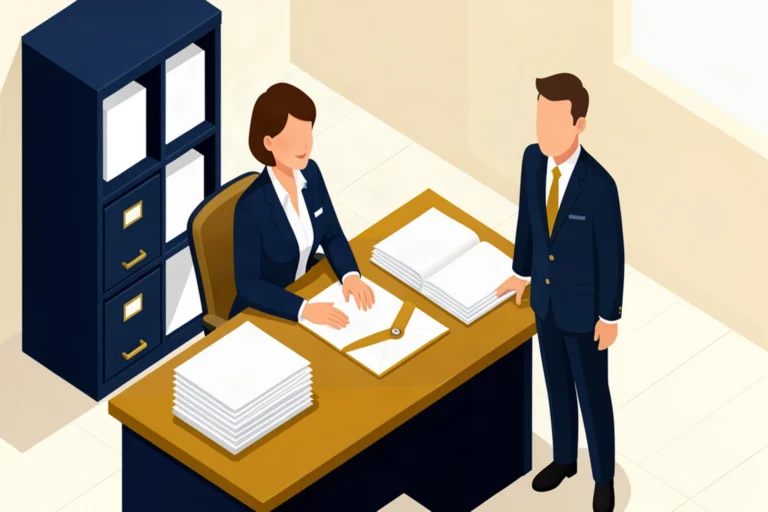 Business owner and advisor reviewing tax documents for CRA audit readiness